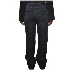 Dondup - High Waist Jeans with Wide Leg - Blue - Trousers - Luxury Exclusive Collection - Avvenice