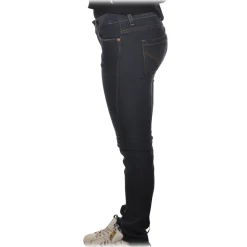 Dondup - High-Waisted Jeans Model Monroe - Blue Denim - Trousers - Luxury Exclusive Collection - Avvenice