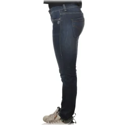 Dondup - High-Waisted Jeans Model Monroe - Dark Blue - Trousers - Luxury Exclusive Collection - Avvenice