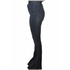 Dondup - Jeans Bell-Shaped Leg - Dark Denim - Trousers - Luxury Exclusive Collection - Avvenice
