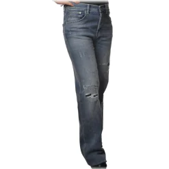 Dondup - Jeans Five Pockets Wide Leg - Blue Jeans - Trousers - Luxury Exclusive Collection - Avvenice