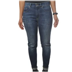 Dondup - Jeans Five Pockets Straight Leg - Blue Jeans - Trousers - Luxury Exclusive Collection - Avvenice