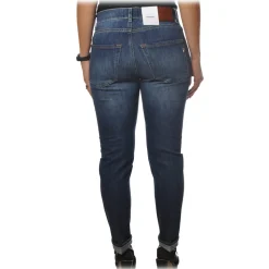 Dondup - Jeans Five Pockets Straight Leg - Blue Jeans - Trousers - Luxury Exclusive Collection - Avvenice