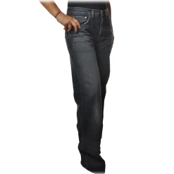 Dondup - Jeans Jacklin Model - Dark Denim - Trousers - Luxury Exclusive Collection - Avvenice