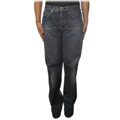 Dondup - Jeans Jacklin Model - Dark Denim - Trousers - Luxury Exclusive Collection - Avvenice