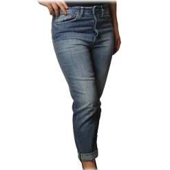 Dondup - Jeans Soft Leg Model - Blue Jeans - Trousers - Luxury Exclusive Collection - Avvenice