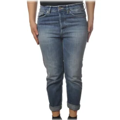 Dondup - Jeans Soft Leg Model - Blue Jeans - Trousers - Luxury Exclusive Collection - Avvenice