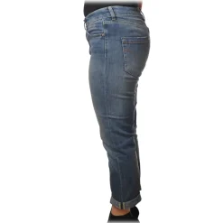 Dondup - Jeans Soft Leg Model - Blue Jeans - Trousers - Luxury Exclusive Collection - Avvenice