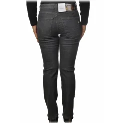 Dondup - Jeans with Bezels and Studs Applications - Grey - Trousers - Luxury Exclusive Collection - Avvenice