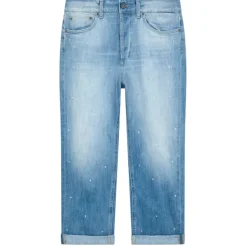 Dondup - Jeans with Dot Light Appliqué Detail - Blue - Trousers - Luxury Exclusive Collection - Avvenice