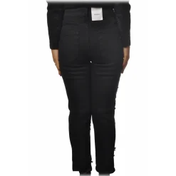 Dondup - Jeans with Sequins and Bezel Applications - Black - Trousers - Luxury Exclusive Collection - Avvenice