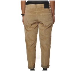 Dondup - Koons Trousers with Five Pockets - Sand - Trousers - Luxury Exclusive Collection - Avvenice