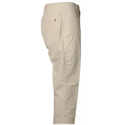 Dondup - Lightweight Cotton Trousers - White - Trousers - Luxury Exclusive Collection - Avvenice