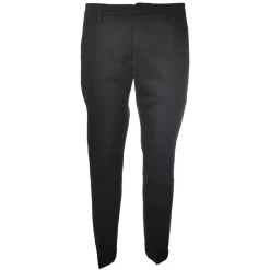 Dondup - Lightweight Cotton Trousers - Blue - Trousers - Luxury Exclusive Collection - Avvenice