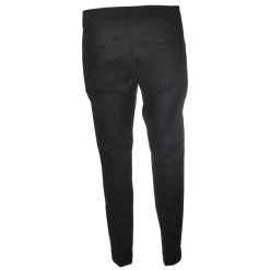 Dondup - Lightweight Cotton Trousers - Black - Trousers - Luxury Exclusive Collection - Avvenice