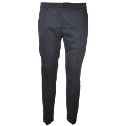 Dondup - Lightweight Cotton Trousers - Blue - Trousers - Luxury Exclusive Collection - Avvenice