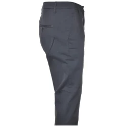 Dondup - Lightweight Cotton Trousers - Blue - Trousers - Luxury Exclusive Collection - Avvenice