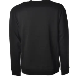 Dondup - Long-Sleeved Crewneck with Logo - Black - Sweatshirt - Luxury Exclusive Collection - Avvenice