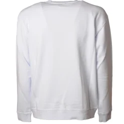 Dondup - Long-Sleeved Crewneck with Logo - White - Sweatshirt - Luxury Exclusive Collection - Avvenice
