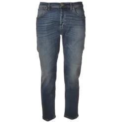 Dondup - Low Crotch Jeans Washed Denim Canvas - Dark Denim - Trousers - Luxury Exclusive Collection - Avvenice