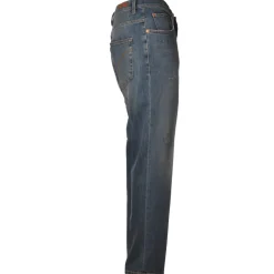 Dondup - Low Crotch Jeans Model Brighton in Denim - Denim Blue - Trousers - Luxury Exclusive Collection - Avvenice