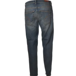Dondup - Low Crotch Jeans Model Brighton in Denim - Denim Blue - Trousers - Luxury Exclusive Collection - Avvenice