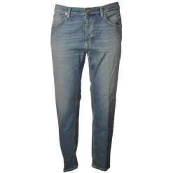 Dondup - Low Crotch Jeans Washed Denim Canvas - Light Denim - Trousers - Luxury Exclusive Collection - Avvenice