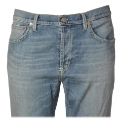 Dondup - Low Crotch Jeans Washed Denim Canvas - Light Denim - Trousers - Luxury Exclusive Collection - Avvenice