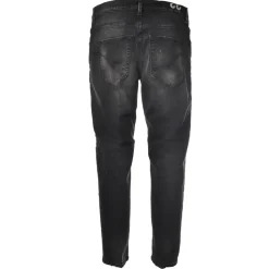Dondup - Low Crotch Jeans Model Brighton in Denim - Black - Trousers - Luxury Exclusive Collection - Avvenice