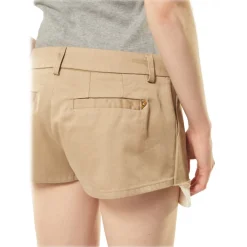 Dondup - Low Waist Short Short Skirt - Beige - Skirt - Luxury Exclusive Collection - Avvenice