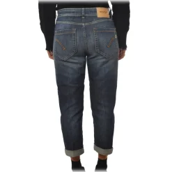 Dondup - Low-Waisted Jeans Model Koons - Blue Denim - Trousers - Luxury Exclusive Collection - Avvenice