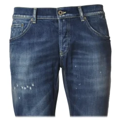 Dondup - Narrow Leg Jeans with Rips - Blue Jeans - Trousers - Luxury Exclusive Collection - Avvenice