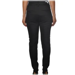 Dondup - Perfect Trousers Made of Stretch Fabric - Black - Trousers - Luxury Exclusive Collection - Avvenice