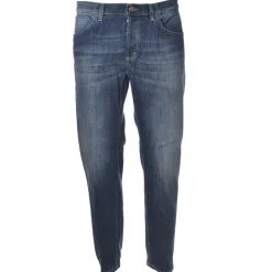 Dondup - Regular-Waisted Jeans Model Brighton - Blue Denim - Trousers - Luxury Exclusive Collection - Avvenice