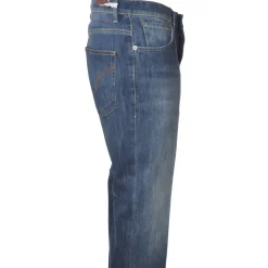 Dondup - Regular-Waisted Jeans Model Brighton - Blue Denim - Trousers - Luxury Exclusive Collection - Avvenice