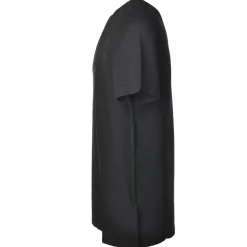 Dondup - Short-Sleeved T-shirt with Metal Logo on One Side - Black - T-shirt - Luxury Exclusive Collection - Avvenice