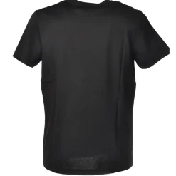 Dondup - Short-Sleeved T-shirt with Contrasting Logo - Black - T-shirt - Luxury Exclusive Collection - Avvenice
