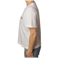 Dondup - Short-Sleeved T-shirt - White - T-shirt - Luxury Exclusive Collection - Avvenice