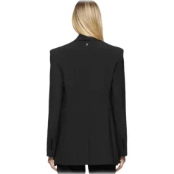 Dondup - Single Breasted One Button Blazer - Black - Jacket - Luxury Exclusive Collection - Avvenice