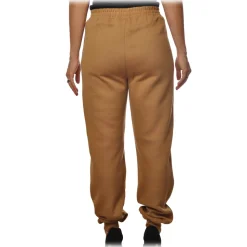 Dondup - Sporty Trousers with Logo on One Side - Sand - Trousers - Luxury Exclusive Collection - Avvenice