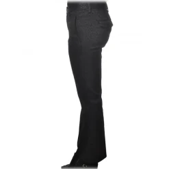 Dondup - Spotted Pattern Trousers - Black - Trousers - Luxury Exclusive Collection - Avvenice