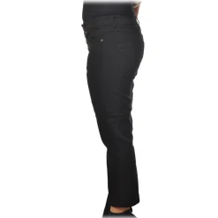 Dondup - Straight Leg Jeans with Jewel Buttons - Black - Trousers - Luxury Exclusive Collection - Avvenice