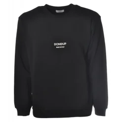 Dondup - Sweatshirt with Dondup Print - Black - Sweatshirt - Luxury Exclusive Collection - Avvenice