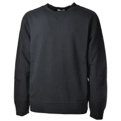 Dondup - Sweatshirt with Logo and Nylon Inserts - Blue - Sweatshirt - Luxury Exclusive Collection - Avvenice