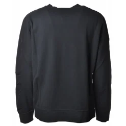 Dondup - Sweatshirt with Logo and Nylon Inserts - Blue - Sweatshirt - Luxury Exclusive Collection - Avvenice