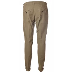 Dondup - Trousers Gaubert Model in Velvet - Beige - Trousers - Luxury Exclusive Collection - Avvenice