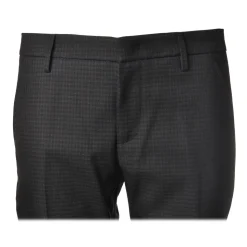 Dondup - Trousers Gaubert Model - Black/Blue - Trousers - Luxury Exclusive Collection - Avvenice