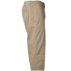Dondup - Trousers in Faded Cotton - Beige - Trousers - Luxury Exclusive Collection - Avvenice