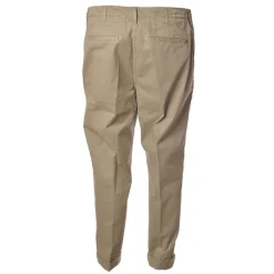 Dondup - Trousers in Faded Cotton - Beige - Trousers - Luxury Exclusive Collection - Avvenice