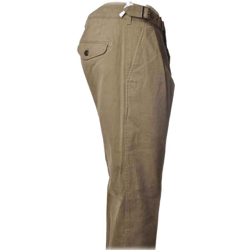 Dondup - Trousers Kolby Model - Beige - Trousers - Luxury Exclusive Collection - Avvenice